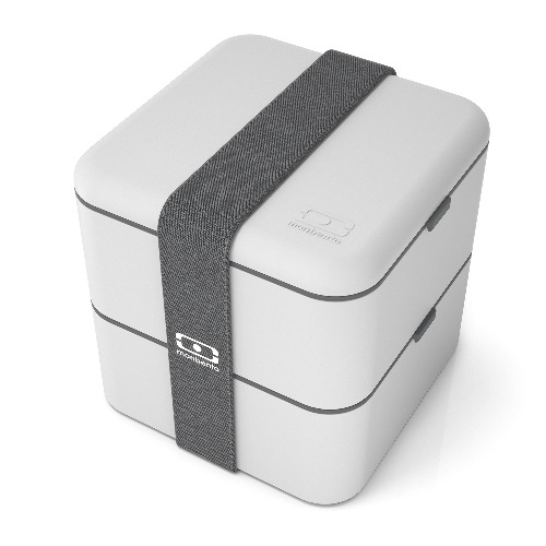 Ланч-бокс Monbento Square Grey Coton - 2