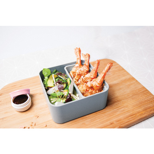 Ланч-бокс Monbento Square Grey Coton - 4