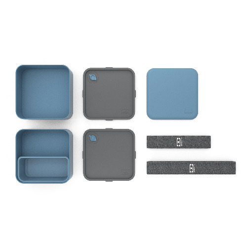 Ланч-бокс Monbento Square Blue Denim - 3