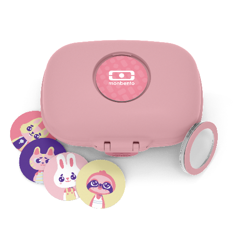 Дитячий бокс для снеків Monbento Gram Pink Blush - 3