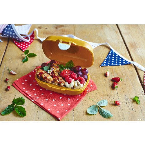 Дитячий бокс для снеків Monbento Gram Yellow Moutarde - 5