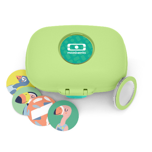 Дитячий бокс для снеків Monbento Gram Gram Green Apple - 4