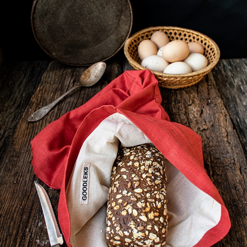 Еко-хлібниця Goodleks Льон кольоровий - 2