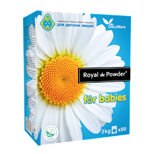 Пральний порошок Royal Powder Baby 3 кг - 1