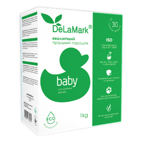 Пральний порошок DeLaMark Baby дитячий 1 кг - 1