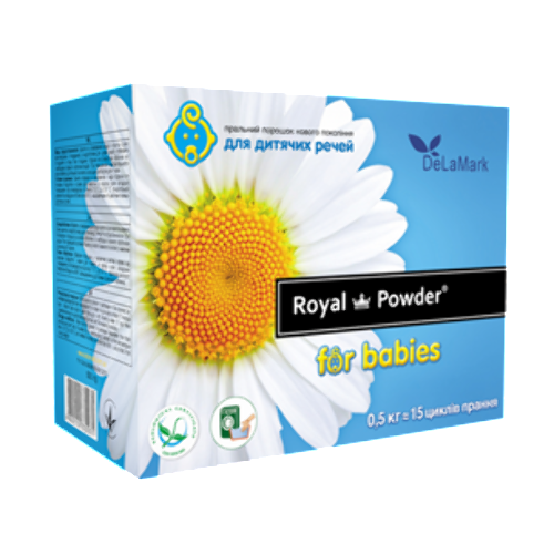 Пральний порошок DeLaMark Baby дитячий 0.5 кг - 1